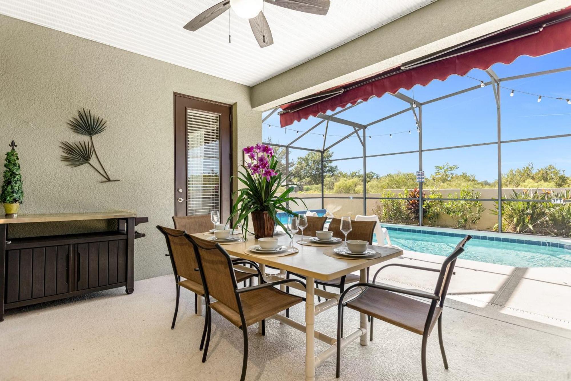 Luxury 4Br Home - Private Pool Bbq - Near Disney Кіссіммі Екстер'єр фото